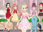 Machiaj la modă pentru fete anime
