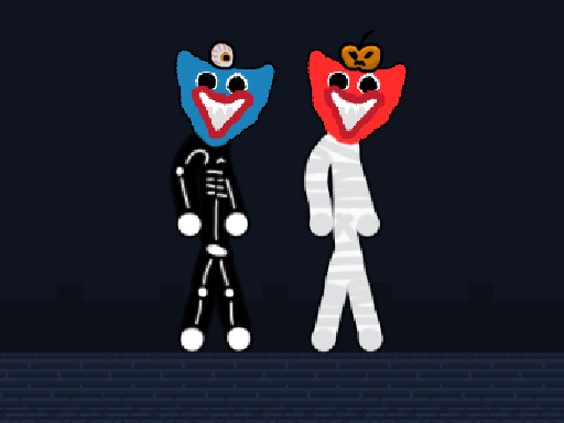 Stickman Huggy Vacanță înfricoșătoare